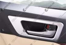 Декоративные накладки для ручек салона Toyota Highlander 3 2014+