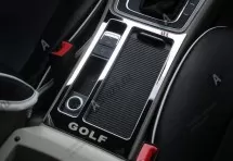 Декоративная накладка на нижнюю консоль салона Volkswagen Golf 7 2013+