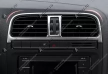 Декоративные накладки для отверстий обдува салона Volkswagen Polo 5 2009-2018
