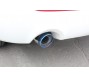 Насадка на выхлопную трубу с опаленным краем Mazda 3 BK 2003-2009