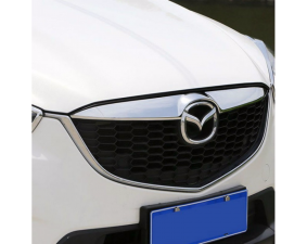 Хром накладка на решетку радиатора Mazda CX-5 1 2011+
