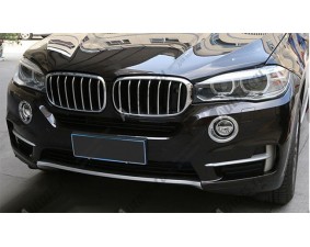 Хромированные накладки на передние ПТФ BMW X4 2014+