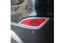 Хромированные накладки на задние ПТФ Hyundai ix35 2010+
