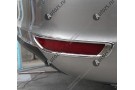Хромированные накладки на задние ПТФ Volkswagen Jetta 6 2011-2014