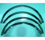 Хромированные накладки на арки колес Chery Tiggo 5 2014+ короткие