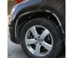 Хромированные накладки на арки колес Volkswagen Tiguan 1 2007-2015 