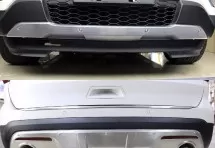 Декоративные накладки на бампер Ford Explorer 5 2015+