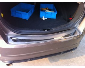 Хромированная накладка на задний бампер Ford Mondeo 4 2007-2015 B