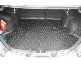 Хромированная накладка на задний борт багажника Hyundai Solaris 1 2010+