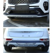 Декоративные накладки на бампер Kia Sportage 4 2016+