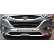 Декоративные накладки на бампер Hyundai ix35 2007-2012