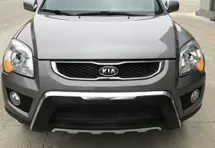 Декоративные накладки на бампер Kia Sportage 2 2008-2010 B