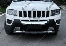 Декоративные накладки на бампер Jeep Compass 2011-2015