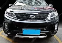 Декоративные накладки на бампер Kia Sorento 2 2012-2015
