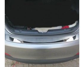 Хромированная накладка на задний бампер Kia Cerato 1, 2 2004-2013 D