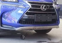 Декоративные накладки на бампер Lexus NX 2014-2017 B