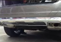 Декоративная накладка на задний бампер Mercedes-Benz GLK-Класс X204 2012+