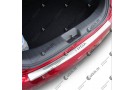 Хромированная накладка на задний бампер Nissan Tiida C11 2004-2014 A хэтчбек