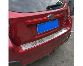 Хромированная накладка на задний бампер Subaru XV 2011-2015 B