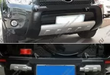 Декоративные накладки на бампер Toyota RAV4 CA30 2006-2009