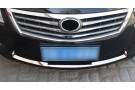 Хром накладка на передний бампер Toyota Camry XV50 2011-2014