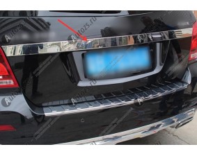 Хромированная накладка на дверь багажника Mercedes-Benz GLK-Класс X204 2008-2015