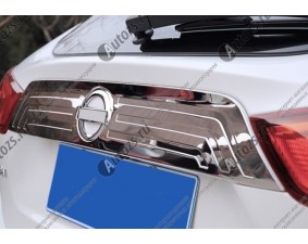 Хромированная накладка на дверь багажника Nissan Qashqai J11 2013+ B
