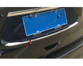 Хромированная накладка на дверь багажника Nissan X-Trail T32 2015+ A