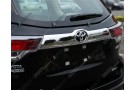 Хромированная накладка на дверь багажника Toyota Highlander 3 2014+ A