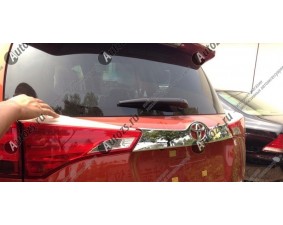 Хромированная накладка на дверь багажника Toyota RAV4 CA40 2013-2015 A