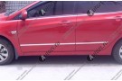 Хромированные накладки на двери Hyundai Solaris 1 2010+ A