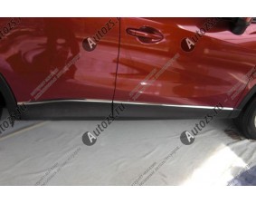 Хромированные накладки на двери Mazda CX-5 1 2011+