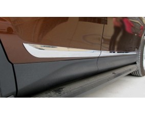Хромированные накладки на двери Toyota RAV4 CA40 2013+