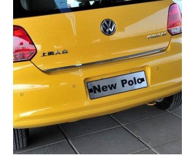 Хромированная накладка на дверь багажника Volkswagen Polo 5 2009-2018
