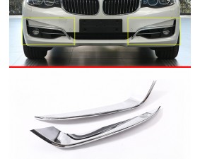 Хромированные накладки на передние ПТФ BMW 3 серия GT F34 2013-2017