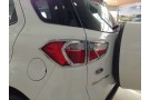 Хромированные накладки на задние фонари Ford Ecosport 2014+