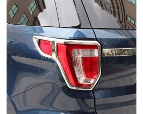 Хромированные накладки на задние фонари Ford Explorer 5 2015+