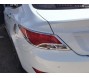 Хромированные накладки на задние фонари Hyundai Solaris 1 2010+ С