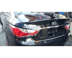 Хромированные накладки на задние фонари Hyundai Sonata 6 2010-2014 B