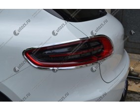 Хромированные накладки на задние фонари Porsche Macan 1 2013+ A