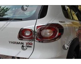 Хромированные накладки на задние фонари Volkswagen Tiguan 1 2007-2011