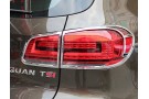 Хромированные накладки на задние фонари Volkswagen Tiguan 1 2011-2015 B