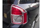 Хромированные накладки на задние фонари Jeep Compass 1 2011-2015