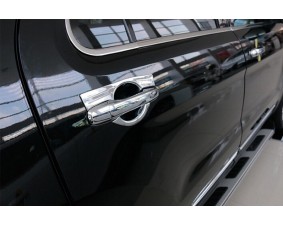 Хромированные накладки для ниш дверных ручек Ford Explorer 5 2011+
