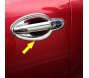 Хромированные накладки для ниш дверных ручек Mazda CX-5 2 2017+ (8 накладок)