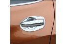 Хромированные накладки для ниш дверных ручек Nissan X-Trail T32 2015+