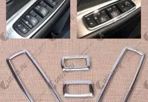 Декоративные накладки для панели стеклоподъемника Jeep Grand Cherokee WK2 2010-2013
