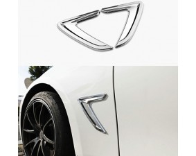 Хромированные накладки на передние крылья BMW 3 серия