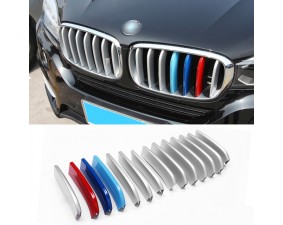 Хром накладка на решетку радиатора BMW X5, X6 2013+ B
