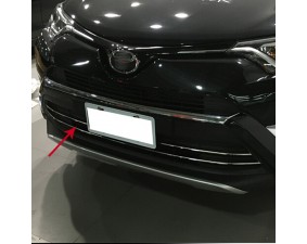 Хром накладка на решетку радиатора Toyota RAV4 CA40 2015+